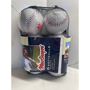 NEW MacGregor Softballs Set of 6 New in Package